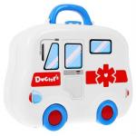 Žaislinis gydytojo rinkinys lagaminėlyje "Little doctor"